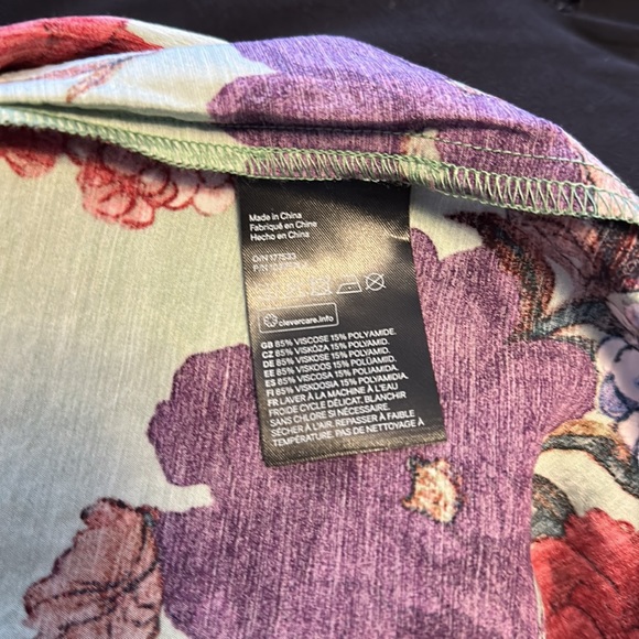 NWT H&M LADIES L floral dress - Picture 11 of 11